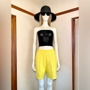 VINTAGE 1960’s Yellow Shorts